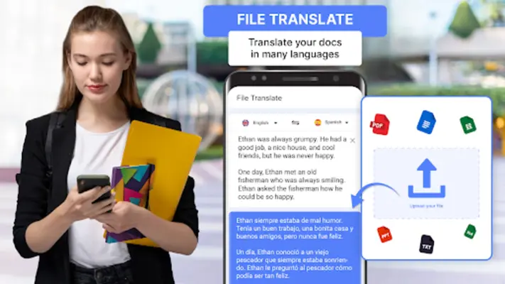 Translate Voice Translator App android App screenshot 1